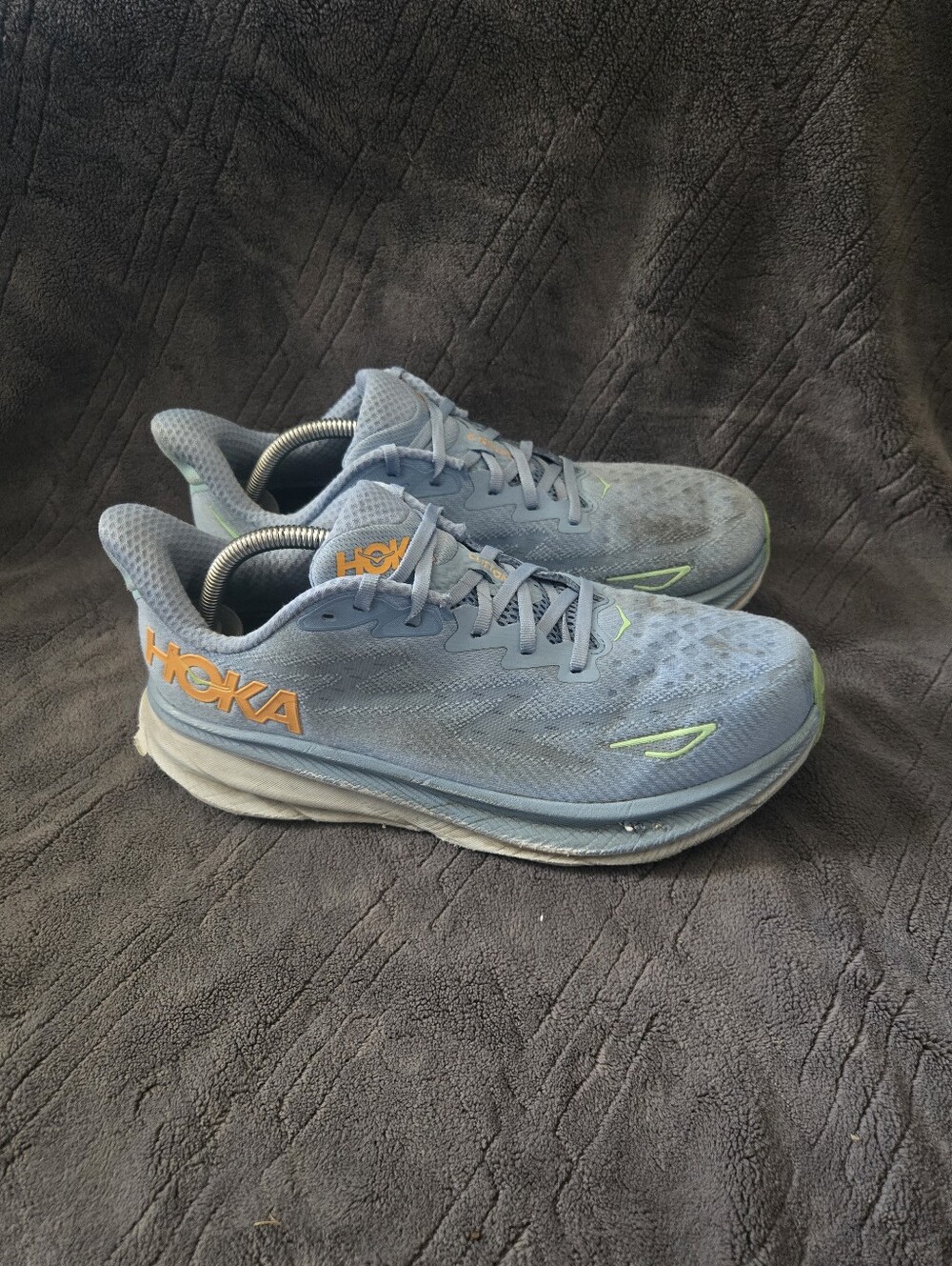 Hoka One One Clifton 9 Running Shoes Mens Sz 10.5EE Athletic Sneakers Trainers.